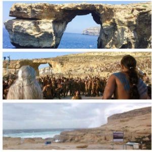 Game of thrones tourisme à Malte