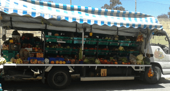 camion fruits légumes 