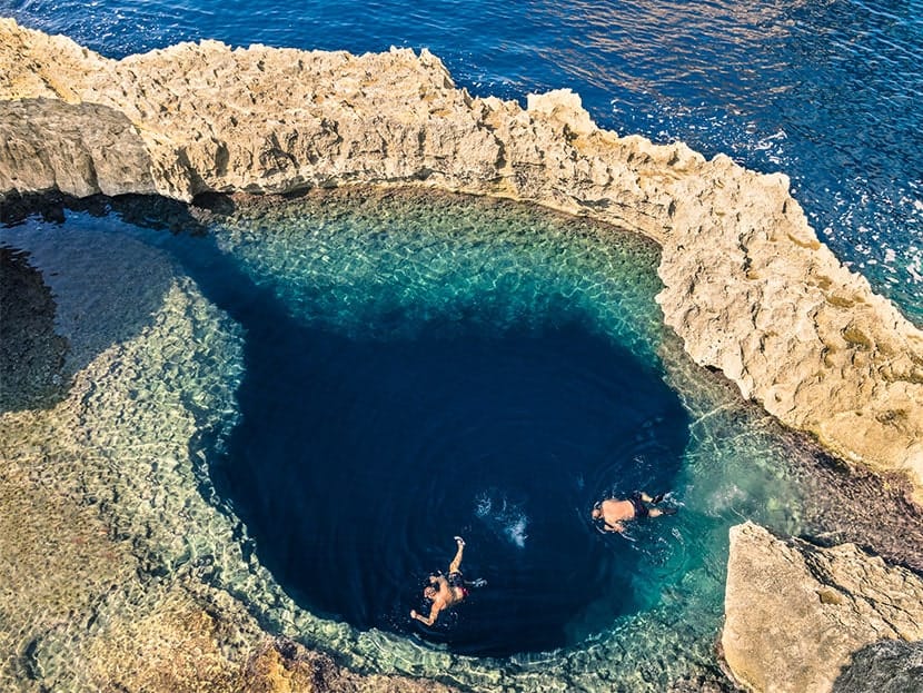 blue hole malte