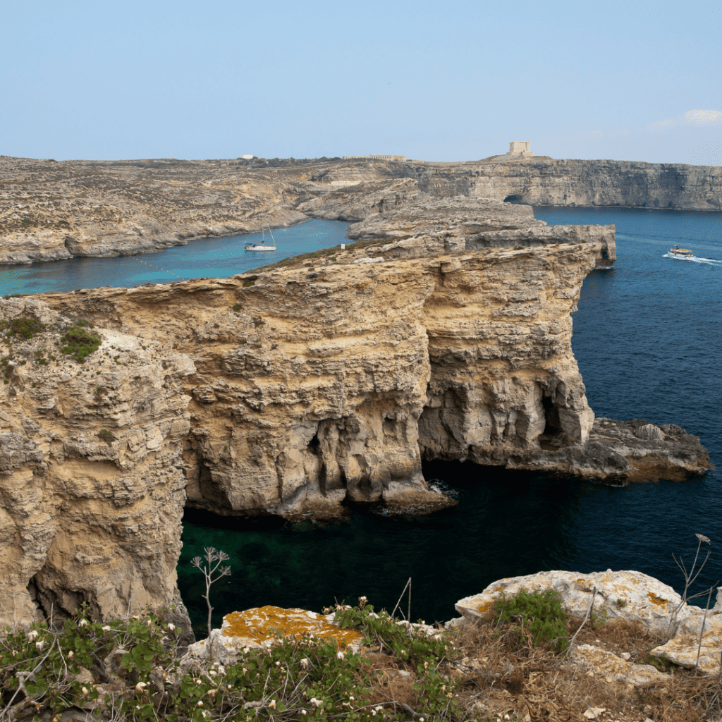 cliff diving malte